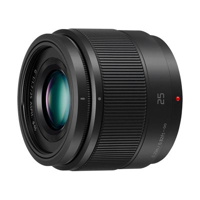 Panasonic Lumix G 25mm F1.7 ASPH. Lens, Black