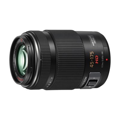 Panasonic Lumix G X Vario PZ 45-175mm F4.0-5.6 ASPH. Power O.I.S. Lens, Black