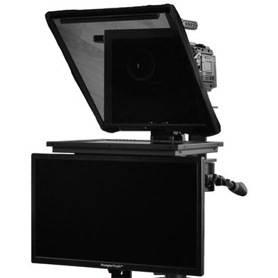 Prompter People Q-Gear QPro 32 inch with 24 inch Talent Monitor Teleprompter