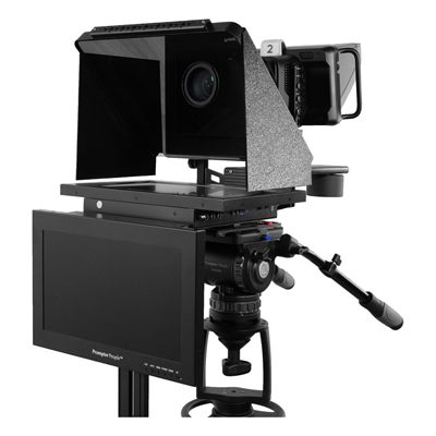Prompter People ProLine Plus WideScreen 16:9 12" Teleprompter with Talent Monitor