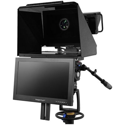 Prompter People ProLine Plus WideScreen 16:9 18" Teleprompter with Talent Monitor