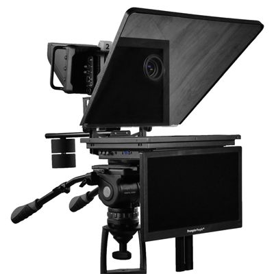 Prompter People ProLine Plus Studio 15" 400 NIT Teleprompter with Talent Monitor