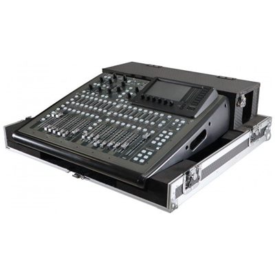 PRO X XS-BX32CDHW ATA Digital Audio Mixer Flight Case for Behringer X32 Compact Console with Doghouse compartment and Caster wheels