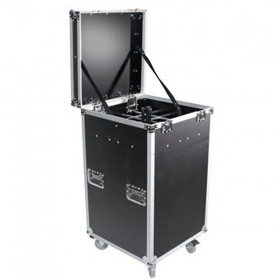 PRO X XS-MIC25STN Microphone Stand Case Holds up to 25 Units W-Casters