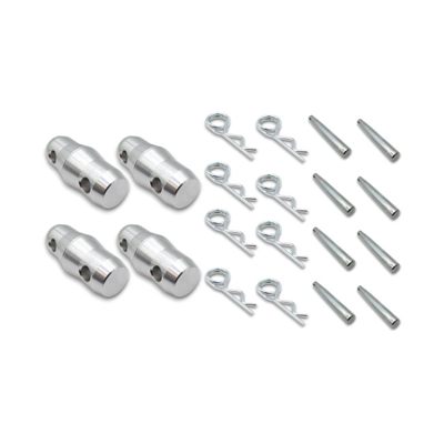 PRO X XT-CP-PAC3 Set of (4) Double Sided Conical Couplers with connectors and pins