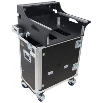 PRO X XZF-AH SQ5 Allen and Heath SQ 5 Flip-Ready Hydraulic Console Easy Retracting Lifting Case by ZCASE