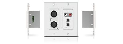 QSC Audio QSC Attero Tech unD6IO Dante Network Audio Wall Plate