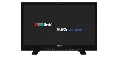 RGBlink aura UHD studio 27 Gen 2 12G-SDI 4K HDR Production Monitor