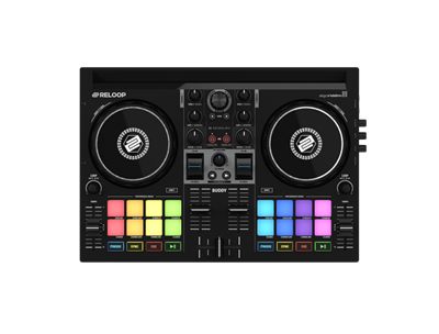 Reloop Buddy 2-Channel DJ Controller for djay Pro