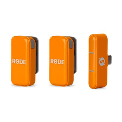 Rode Wireless Micro Microphone System (USB-C) - Orange