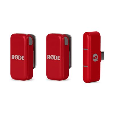 Rode Wireless Micro Microphone System (USB-C) - Red