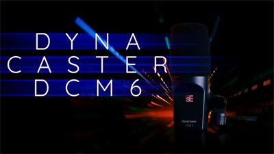 sE Electronics DynaCaster DCM6 Dynamic Broadcast Microphone