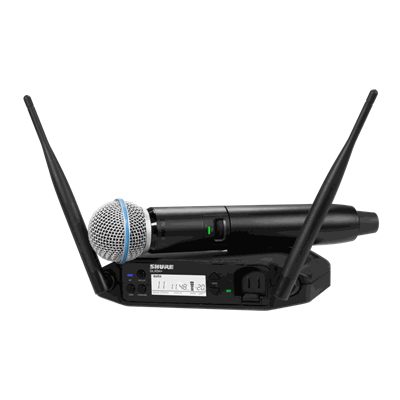 Shure GLXD24+/B58 Handheld System Digital Wireless Handheld System