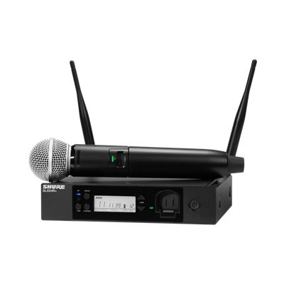 Shure GLXD24R+/SM58 Handheld System Digital Wireless Rack System