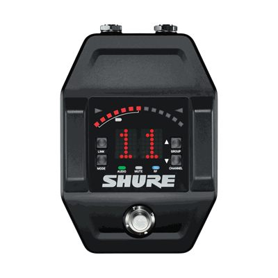 Shure GLXD6+ Guitar Pedal Receiver
