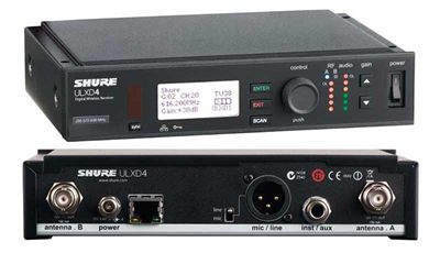 Shure ULXD4Q Quad Receiver