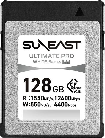 Suneast ULTIMATE PRO WHITE Series SE CFexpress Type B Card 128GB