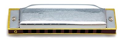 Suzuki 1072 Folkmaster 10-Hole Diatonic Harmonica