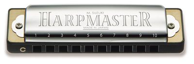 Suzuki MR-200 Harpmaster 10-Hole Diatonic Harmonica