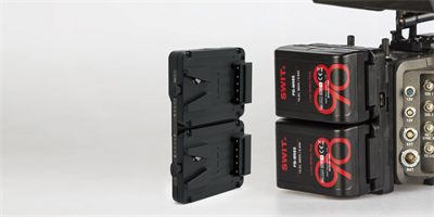 SWIT KA-M20S Dual Pocket V-Mount Battery Hotswap Plate