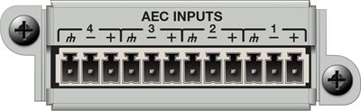 Symetrix 4 Channel AEC Input Card