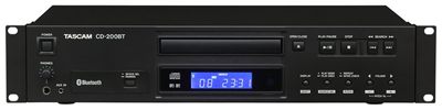 Tascam CD-200BT Professional CD Player with Bluetooth