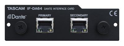 Tascam IF-DA64 64-Channel Dante Expansion Card