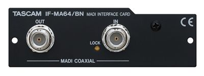 Tascam IF-MA64/BN 64-Channel MADI Coaxial Expansion Card