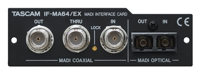Tascam IF-MA64/EX 64-Channel MADI Coaxial and Optical Expansion Card