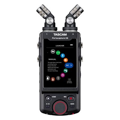 Tascam Portacapture X8 32-Bit Float Field Recorder