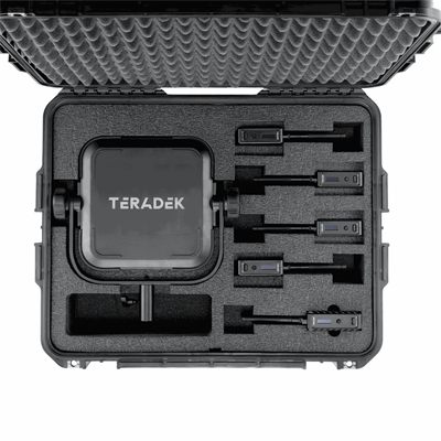 Teradek XL Case for Bolt 6 LT, 1 TX, 4 RX and Antenna Array