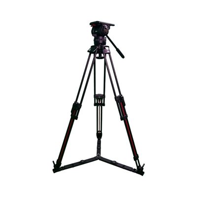 Teris TS-H20CF-Q Fluid Head and 2-Stage Carbon Fiber Tripod System