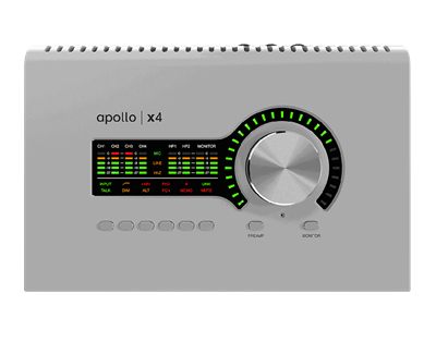 Universal Audio Apollo x4 Gen 2 Thunderbolt 3 Audio Interface