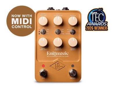 Universal Audio UAFX Enigmatic '82 Overdrive Special Amp