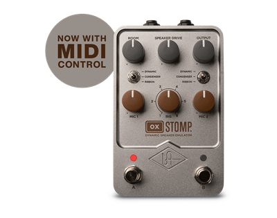 Universal Audio UAFX OX Stomp Dynamic Speaker Emulator