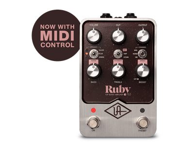 Universal Audio UAFX Ruby '63 Top Boost Amplifier