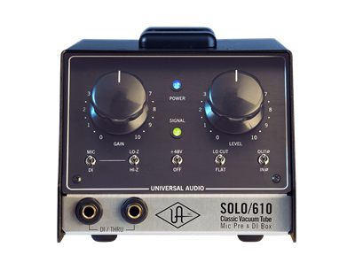 Universal Audio SOLO/610 Classic Tube Preamplifier and DI Box