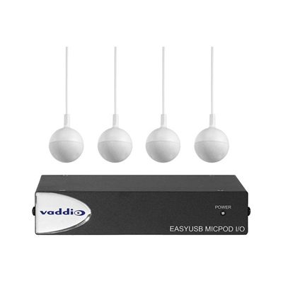Vaddio EasyUSB MicPOD I/O with Four CeilingMICs