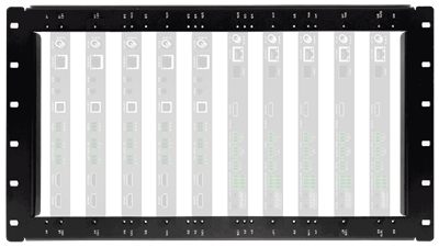 VigilLink VLAC-6RU10B 6U Rack Frame for JPEG2000 AVoIP Units