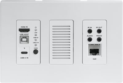 VigilLink VLIP-SDUWP SDVoE Wall Plate Transmitter and Receiver with HDMI and USB-C