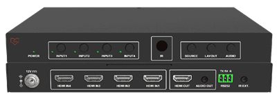VigilLink VLML-4X1H20ET 4x1 4K60 Multiview Video Processor with Cascade