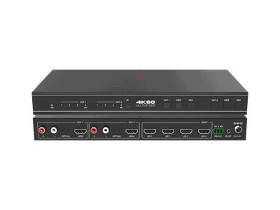 VigilLink VLML-4X2H20M 4x2 HDMI Multiviewer Matrix Switcher, 18Gbps