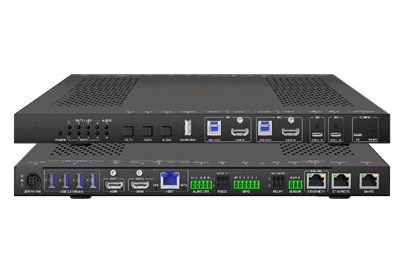 VigilLink VLPT-42MCSDH 4x2 Master Collaboration Switch with Dante and HDBaseT 3.0