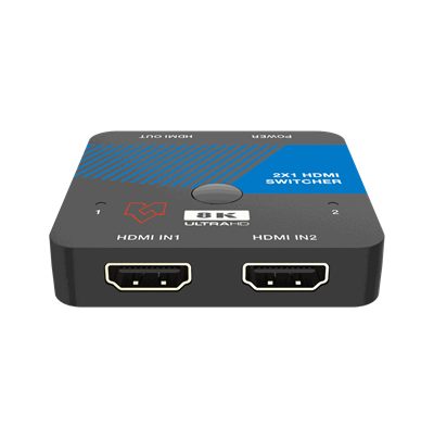 VigilLink VLSW-21H21 2x1 HDMI 2.1 Switcher, 8K 48Gbps
