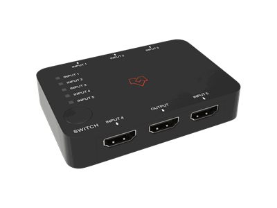 VigilLink VLSW-51H20 5x1 HDMI 2.0 Switcher, 18Gbps