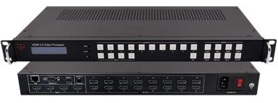 VigilLink VLVW-MX416P LCD and LED Video Wall Controller with Multi-Viewer and Seamless Matrix