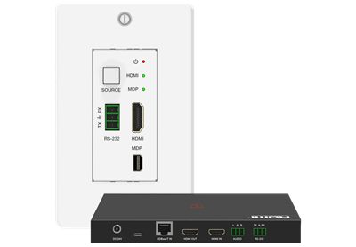 VigilLink VLWP-DHS-TR 2x1 HDBaseT Wall Plate with Mini DisplayPort, HDMI and RS-232