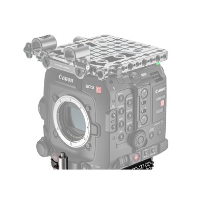Wooden Camera Base Plate System for Canon EOS C400
