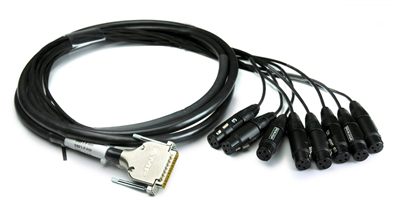 Whirlwind DBF1-F DB25 to Female XLR Fanout