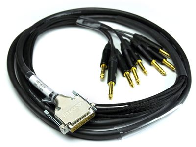 Whirlwind DBF1-S DB25 to TRS Fanout